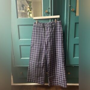 Madewell Wide Leg Cropped Pants